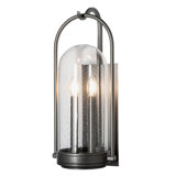 Davis Outdoor Sconce - 10"L x 9.1"W x 22.4"H - Coastal Natural Iron