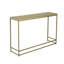 Caledian 116cm Glass Top Console Table