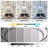 Gerede 36" Retractable Ceiling Fan with Light, Modern Bladeless Ceiling Fan with Remote-598517749