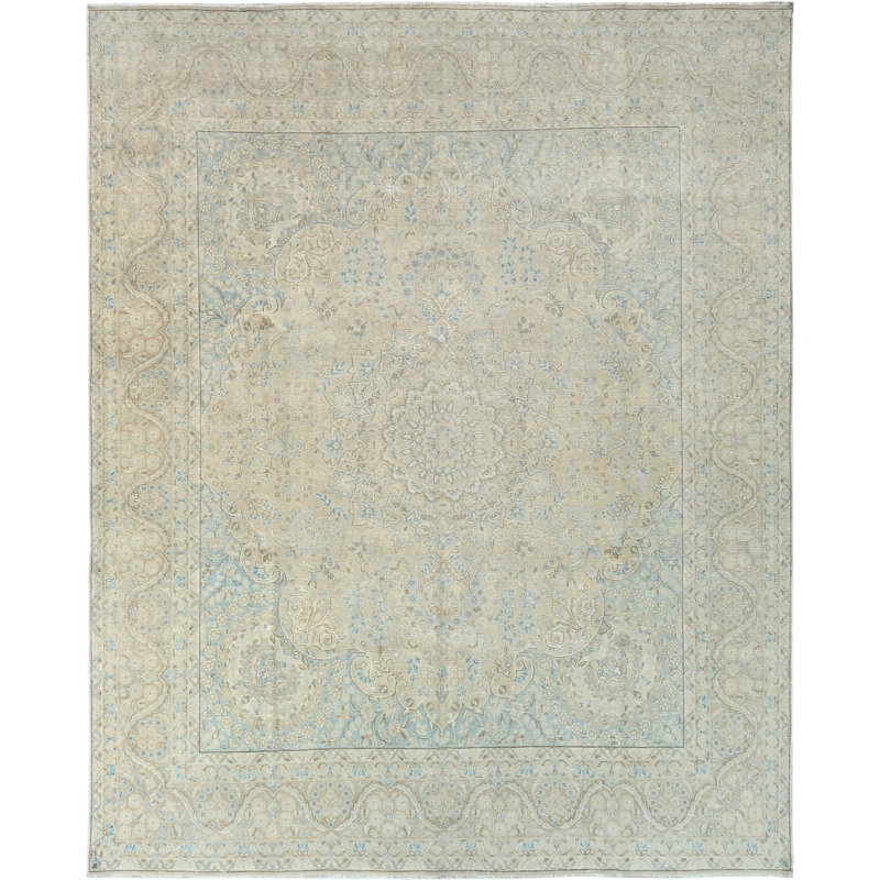 Tapis chameau noué à la main de haute qualité