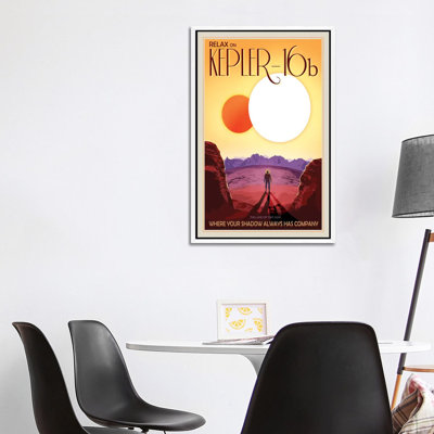 Kepler-16B by NASA - Print on Canvas