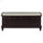 TREXM Classic Shoe Bench With Cushion And Three Drawers, Fluted Entryway Bench With Storage For Living Room, Entryway, And Hallways-937878237