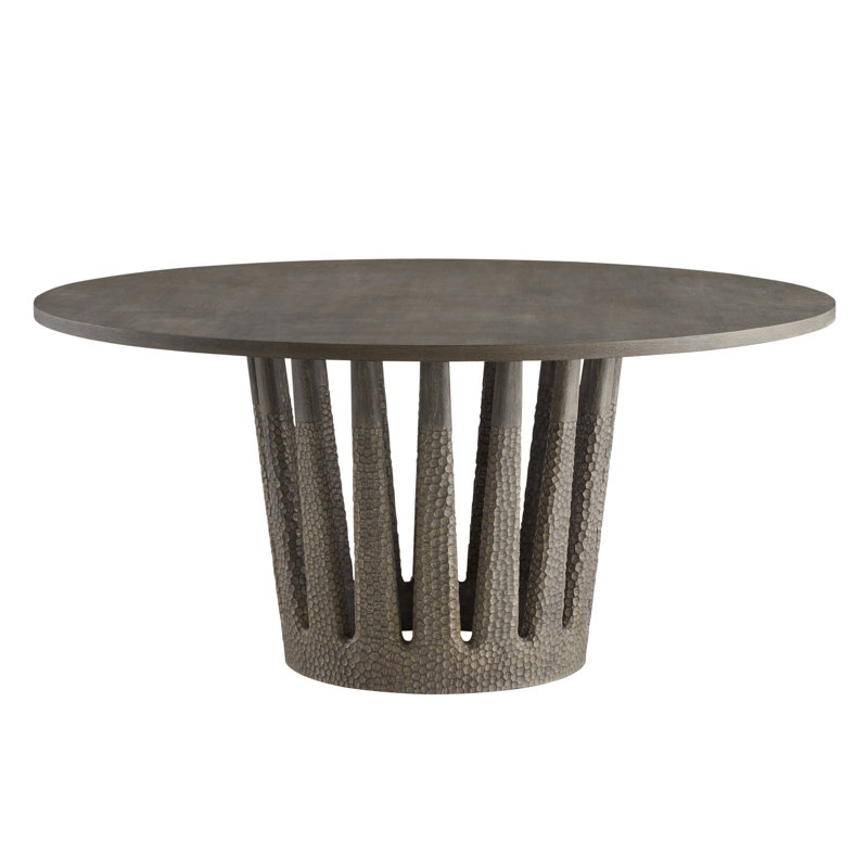 Gilman Outdoor Round Teak Dining Table