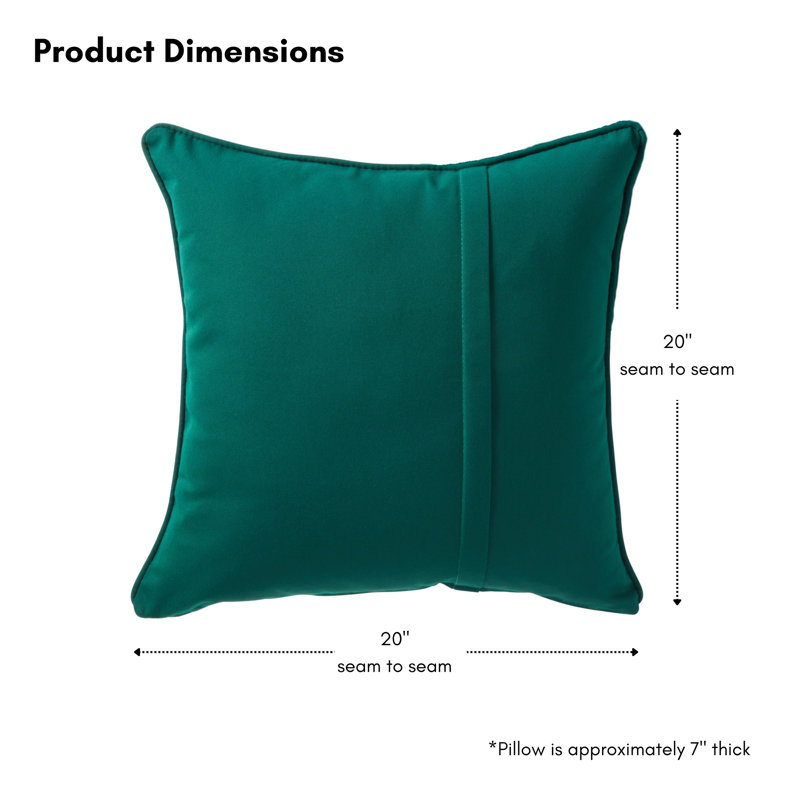  Coussin Sunbrella, Ensemble de 2, Toile forêt
