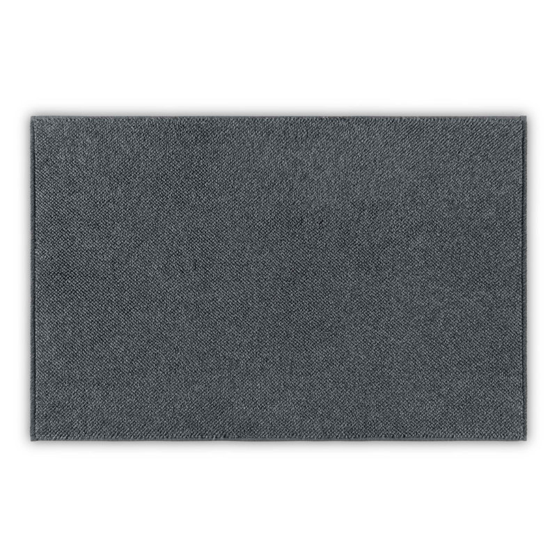 Hazem Bath Rug, Anthracite, Rectangle 60 x 100cm