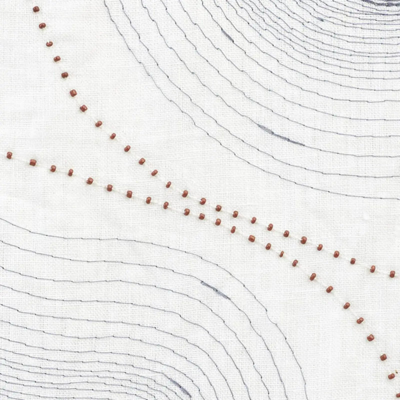 Topo Fabric, Blue