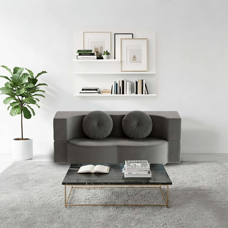 Canapé-lit Modern, Gris antique