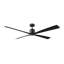 Visual Comfort Fan Launceton 72 Indoor Ceiling Fan with Light Grey Weathered Oak ABS blades and Handheld Remote-930814655-930814654