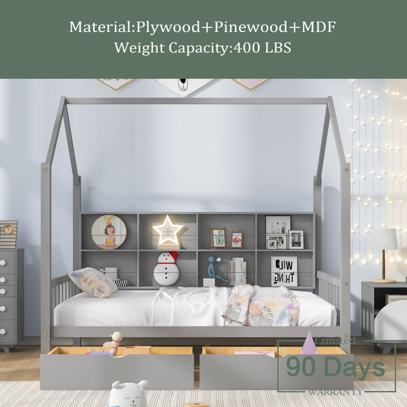 Palaiseur Daybed, Full / Double, Gray