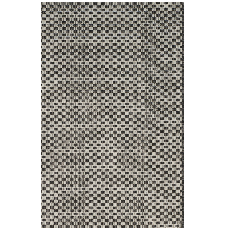 Tapis d'intérieur / extérieur à motif géométrique Dirks Performance, Rectangle 2 pi x 3 pi 7 po