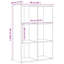 Bookcase Black Oak Engineered Wood-1413396058