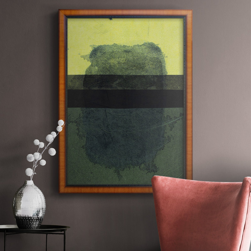 «Souvenir de Rothko III», toile encadrée de qualité supérieure - prête à être accrochée, H 27 po x l 18 po x P 2,5 po
