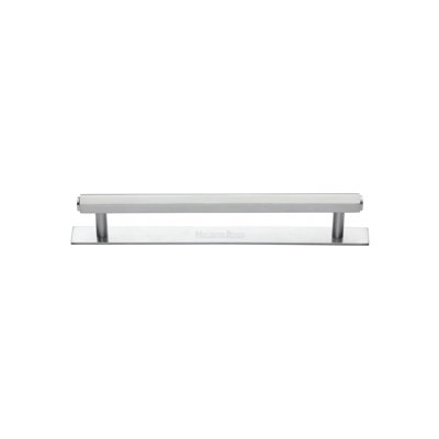 Heritage Brass Heritage Cabinet Pull Hexagonal Design with Plate