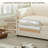 Drago 58'' Modern Square Arm Loveseat Sofa-683119697