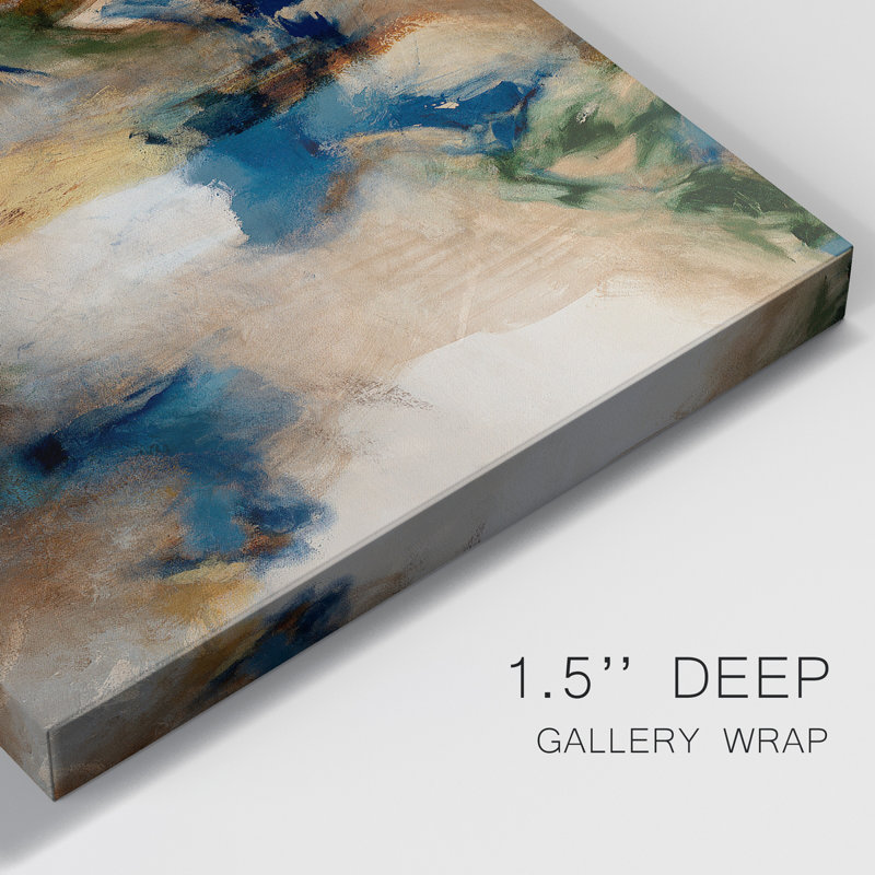 Merge I - Wrapped Canvas Print, 12" H x 8" W x 1" D