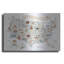«Around The World 2» par Laura Marshall, art mural en métal-618505829