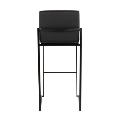 Contemporary High Back Barstool