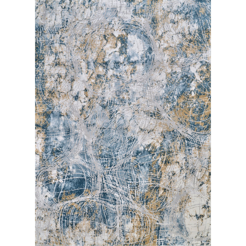 Rodnesia Abstract Indoor Rug, Runner 2'7" x 7'10"