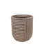 Pot à fleurs rond écologique de 13,4 pouces Johnmason ECOBO, utilisation intérieure / extérieure quatre saisons Linhas-1529258054