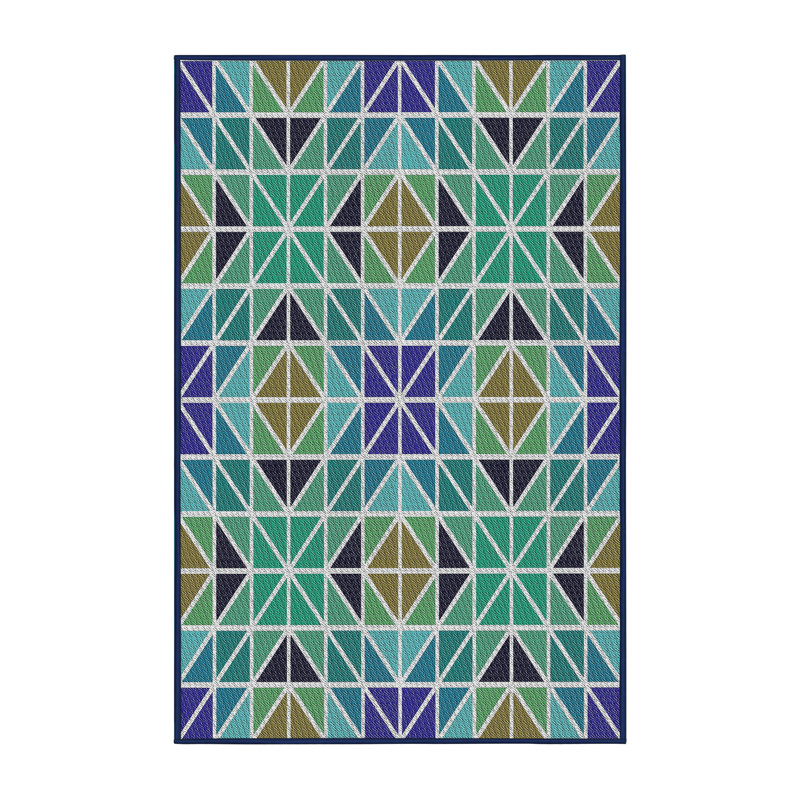Rosedale Geometric Indoor Rug, Rectangle 2' x 5'