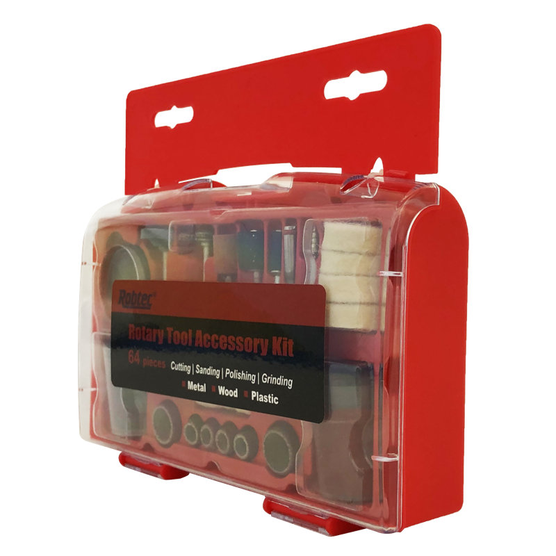 Trousses d'accessoires pour outils rotatifs 64 pièces WFX Utility ™