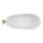 Signature® 67" x 32" Acrylic Freestanding Soaking Bath with Round Tub Filler-74447121