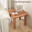 Table d'appoint en bois Pansir