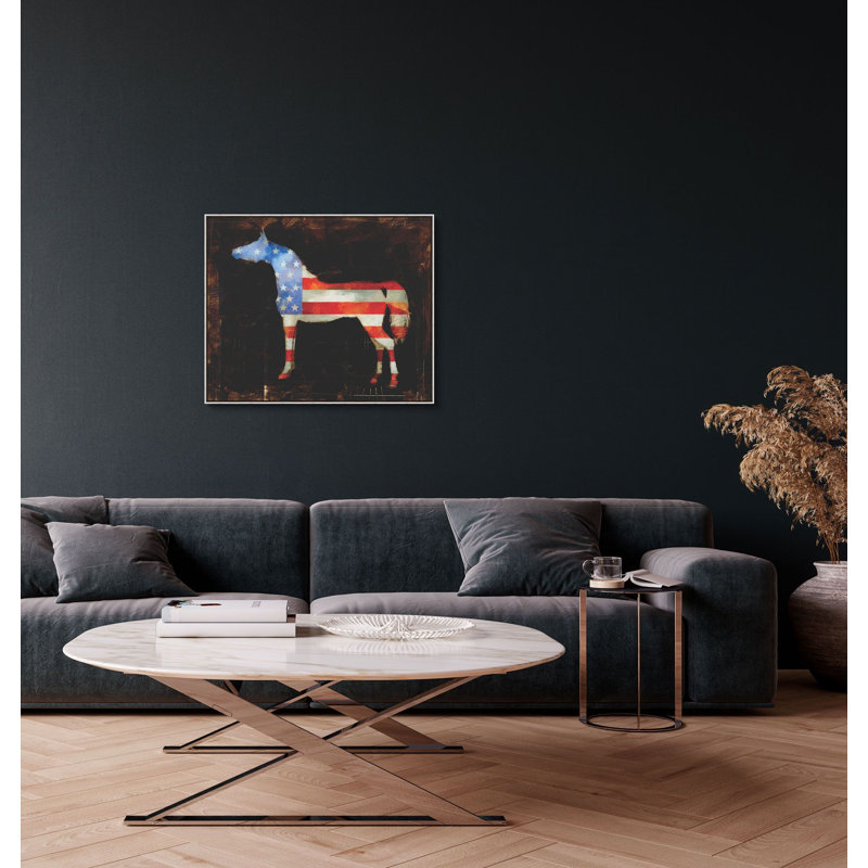 Iconic Steed 1 Print by Art House Studios, 30" H x 36" W x 2" D