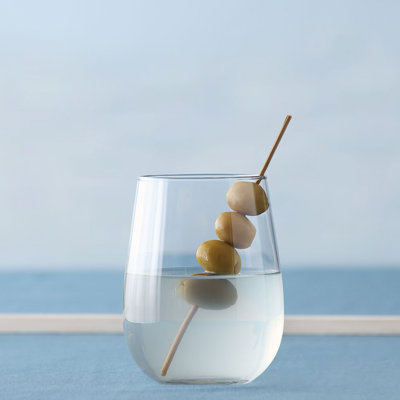 6 verres à vin sans pied Gaia