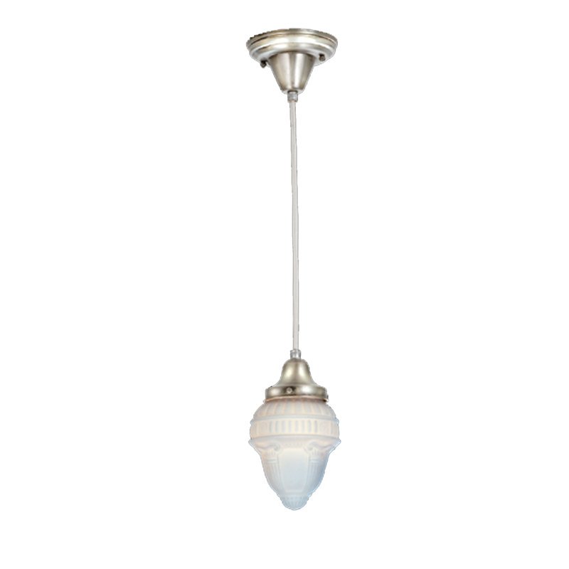 Luminaire suspendu 1 lumières scolaire single Moshier