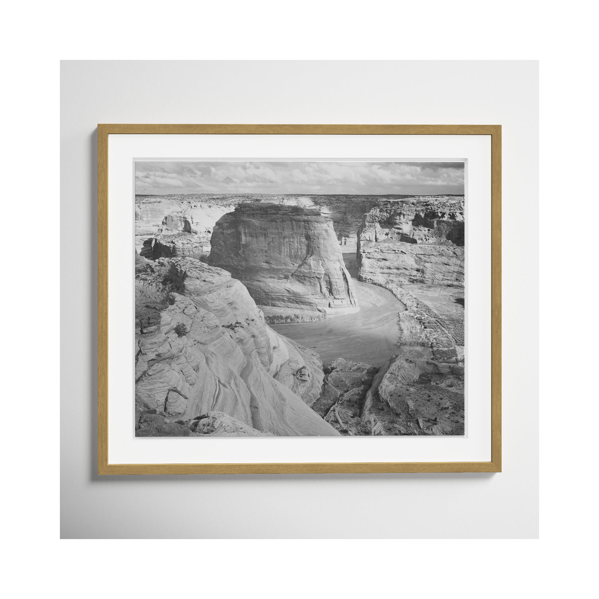 Canyon De Chelly Arizona 2 by Adams, 21.5" H x 25.5" W x 0.75" D, Natural