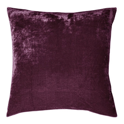 Ensemble / 2 coussins décoratifs en velours de soie
