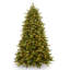 Princeton Deluxe Fraser 7.5' Green Fir Artificial Christmas Tree with 1000 Colored Lights with Stand