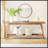 70.9 Inches Extra Long Farmhouse Console Table, Solid Wood Entryway Table With 2-Tier Open Storage, Rustic Narrow Sofa Table For Hallway, Living Room, Or Foyer-585389537