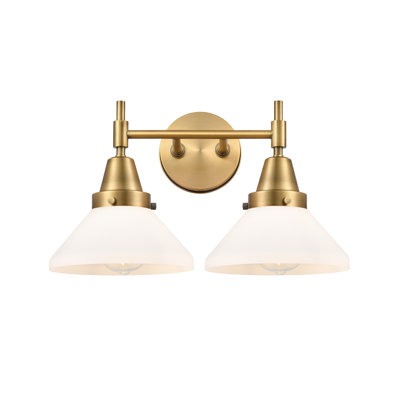 Éclairage de salle de bain à intensité variable 2 lumières Amede