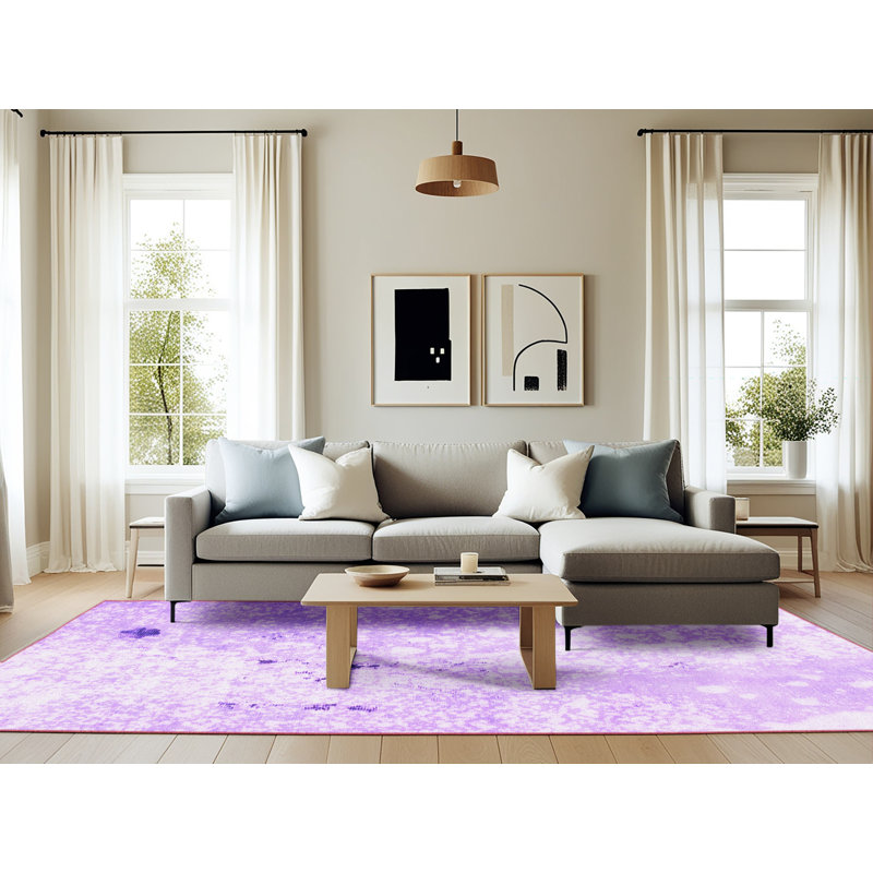 Tapis mauve Kalenna, Rectangle 6 pi x 9 pi