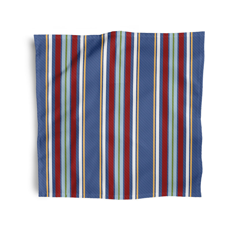 Lamaris Polyester Striped Square Napkin