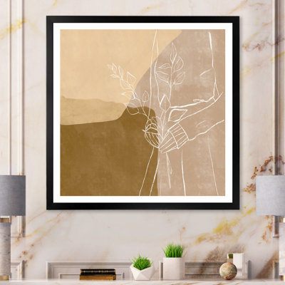 Minalisme femme, dessin au trait II - on