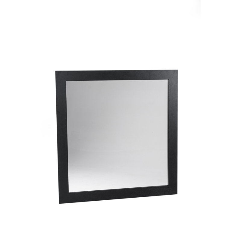 Concord - miroir moderne en frêne noir