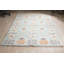 Tapis bleu clair en laine noué à la main Freya-383935991