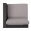 Fauteuil de patio droit Gry + Alu-1921086108