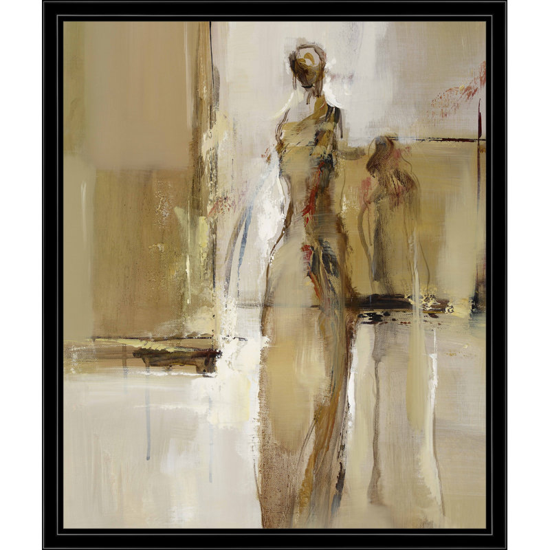Together II Painting, Black