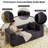 Lozena Boneless 78-Inch King-Size Convertible Sleeper Sofa Bed with No Assembly, Hybrid Mattress Couch Compression Sofa In a Box-217960202