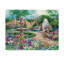 « tranquil jardin », reproduction de peinture à l’acrylique sur toile tendue-31881696