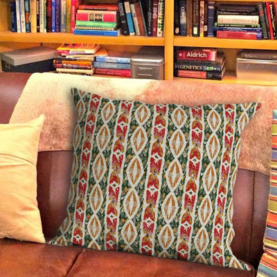 Outdoor Reversible Throw Pillow