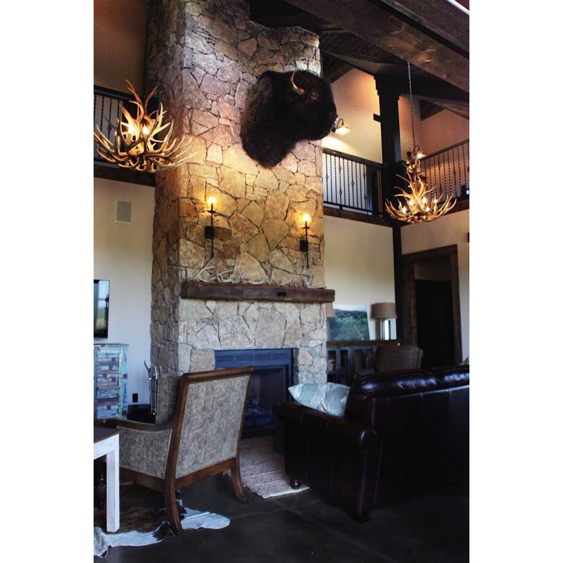 Kennedy 8 - Light Chandelier, Sun Bleached