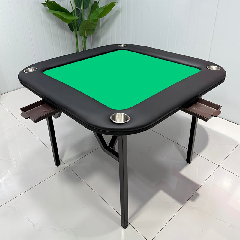 39.76"Portable Foldable Dedicated Poker Table