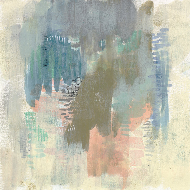 Sweet Layers II by Jennifer Goldberger - Wrapped Canvas Painting, 91cm H x 91cm W