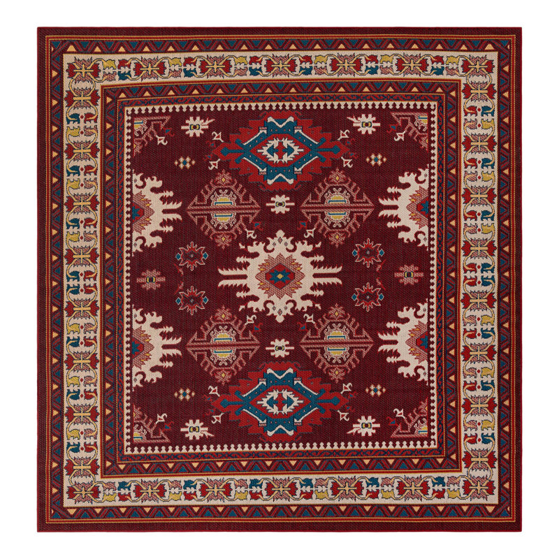 Tapis intérieur / extérieur Loreto Higgin, Carré 10 pi
