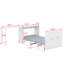 Lit simple escamotable avec bureau Murphy-1505087827